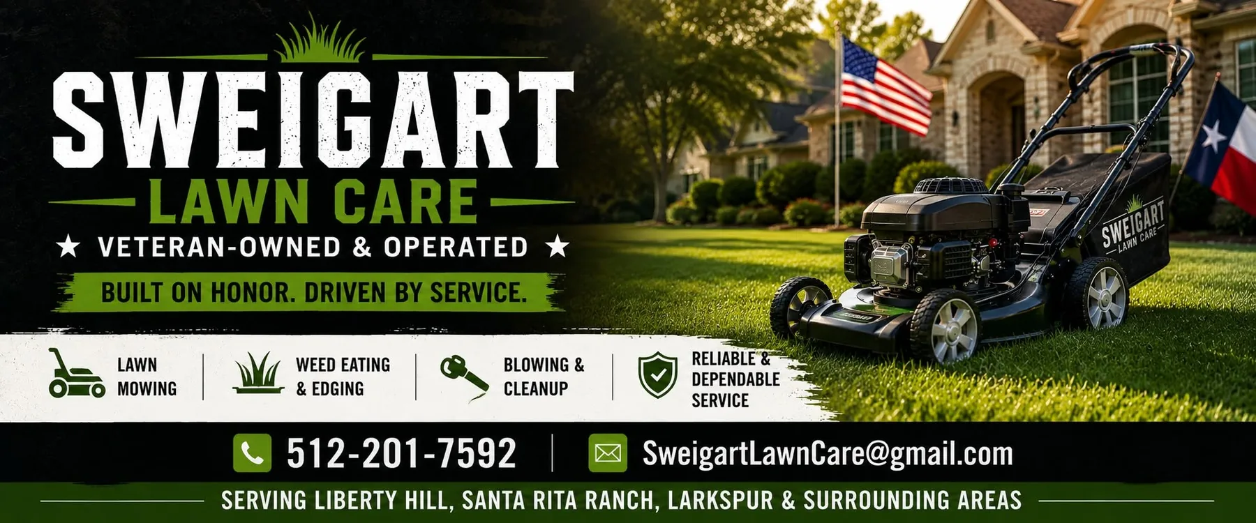 Sweigart Lawn Care veteran-owned and operated